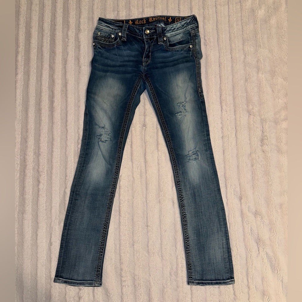 Rock Revival Novela Straight Jean